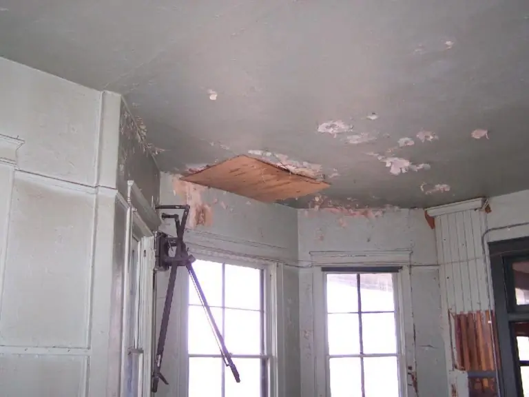 Ceiling Above Agent's Desk