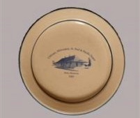 Red Wing Pottery Plate